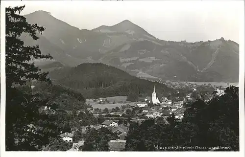 Marquartstein Gesamtansicht Kat. Marquartstein