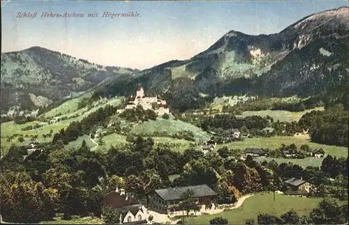 Hohenaschau Chiemgau Schloss Hoegermuehle Kat. Aschau i.Chiemgau