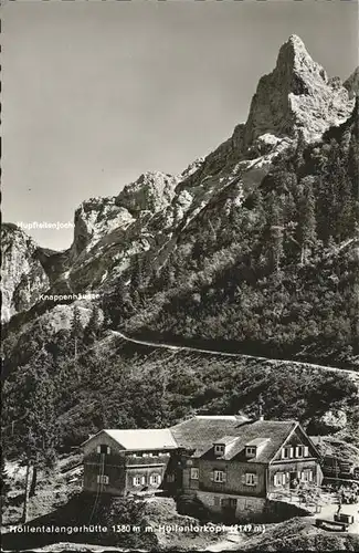 Hoellentalangerhuette  Kat. Garmisch Partenkirchen