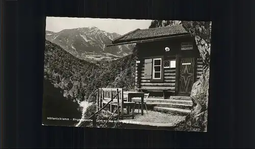 Hoellentalklamm Huette Kat. Garmisch Partenkirchen