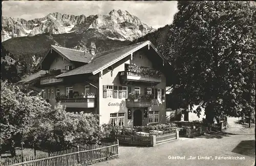Partenkirchen Gasthof Zur Linde Kat. Garmisch Partenkirchen