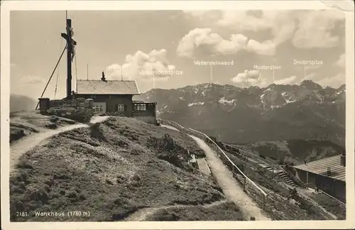 Wankhaus  Kat. Garmisch Partenkirchen