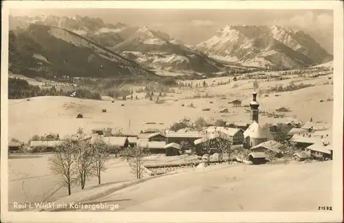 Reit Winkl Kaisergebirge Kat. Reit im Winkl