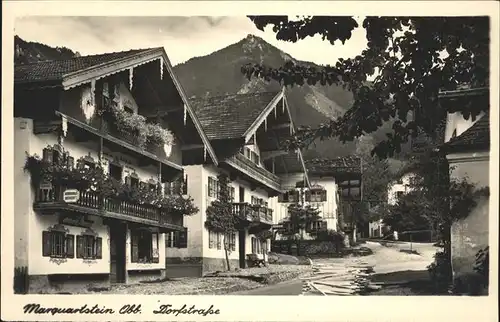 Marquartstein Dorfstrasse Kat. Marquartstein