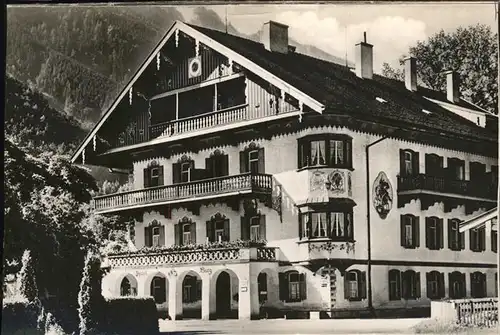 Hohenaschau Chiemgau Burghotel Kat. Aschau i.Chiemgau