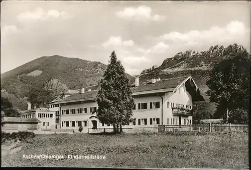 Aschau Kinderheilstaette Kat. Aschau i.Chiemgau