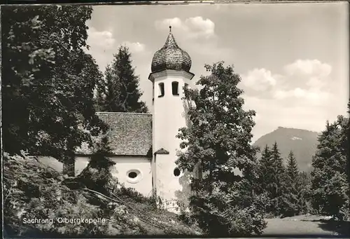 Sachrang Chiemgau oelbergkapelle Kat. Aschau i.Chiemgau