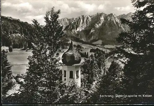 Sachrang Chiemgau oelbergkapelle Kaiser Kat. Aschau i.Chiemgau