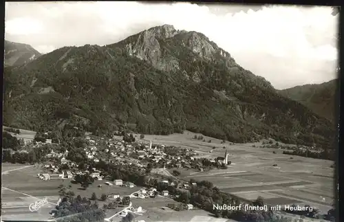 Nussdorf Inn Luftbild Heuberg / Nussdorf a.Inn /Rosenheim LKR