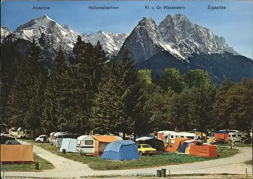 Grainau Intern. Campingplatz Zugspitze Kat. Grainau