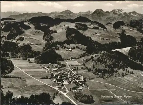Sachrang Chiemgau Luftbild Kat. Aschau i.Chiemgau