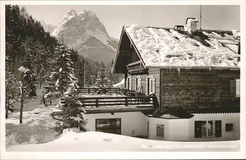 Garmisch Partenkirchen Aule Alm Kat. Garmisch Partenkirchen