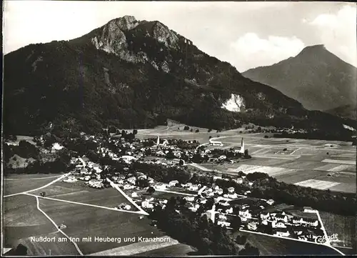 Nussdorf Inn Luftbild Heuberg Kranzhorn / Nussdorf a.Inn /Rosenheim LKR