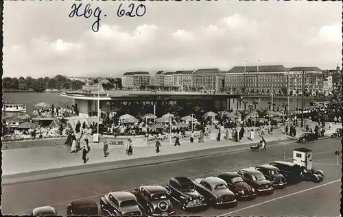 Hamburg Alsterpavillon Autos Kat. Hamburg