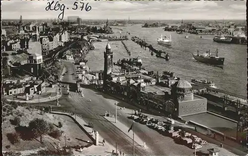 Hamburg Fliegeraufnahme Hafen Schiffe Kat. Hamburg