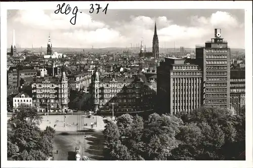 Hamburg Fliegeraufnahme Karl Muck Platz  Kat. Hamburg