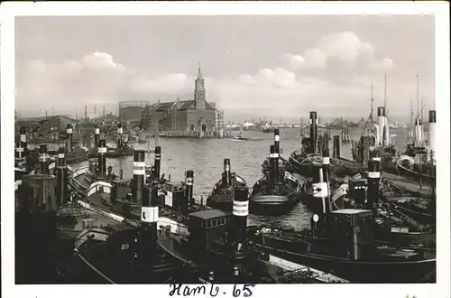 Hamburg Hafen Kehrwiederspitze Schiffe Kat. Hamburg