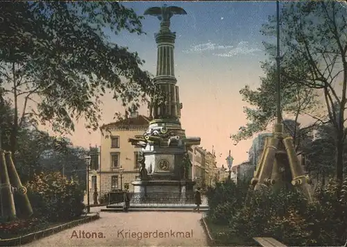 Altona Hamburg Kriegerdenkmal Kat. Hamburg