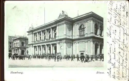 Hamburg Boerse Kat. Hamburg