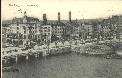 Hamburg Jungfernstieg Kat. Hamburg