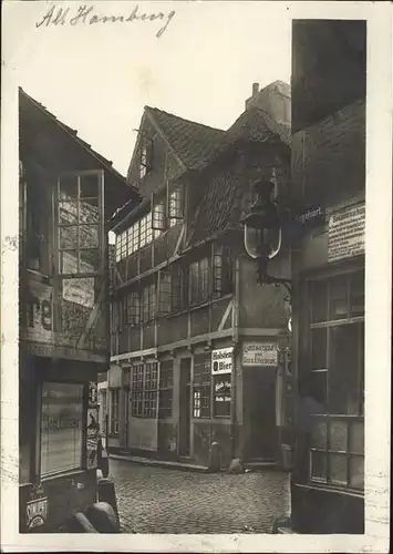 Hamburg Altstadt Kat. Hamburg