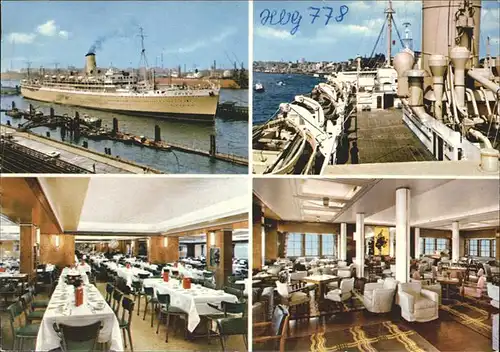 Hamburg IGA Hotelschiff T. S. Orion Kat. Hamburg