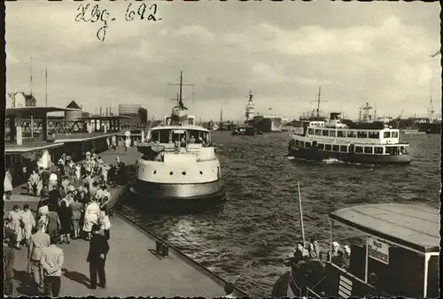 Hamburg Hafen Schiffe Kat. Hamburg