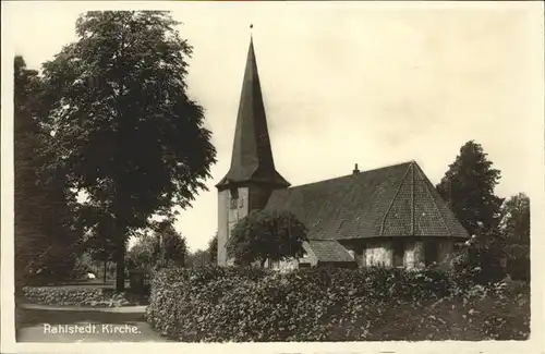 Rahlstedt Hamburg Kirche Kat. Hamburg