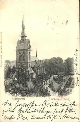 Eilbeck Friedenskirche Kat. Hamburg
