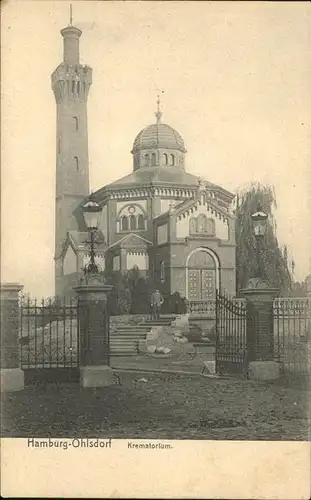 Ohlsdorf Hamburg Krematorium Kat. Hamburg