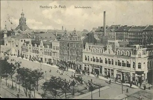 Hamburg St. Pauli Spielbudenplatz Kat. Hamburg