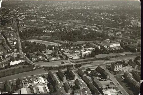 Hamburg Fliegeraufnahme Hochhaeuser Kat. Hamburg