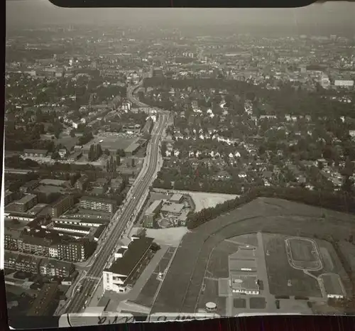 Hamburg Fliegeraufnahme Sportplatz Kat. Hamburg