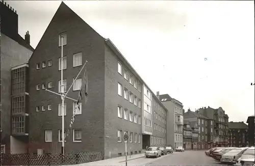 Hamburg Deutsches Seemannsheim Autos Kat. Hamburg