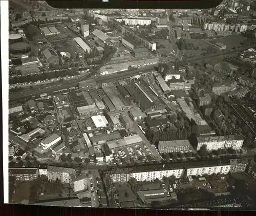 Hamburg Fliegeraufnahme Hochhaeuser Kat. Hamburg