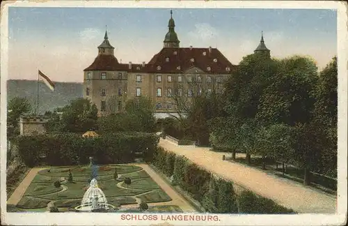 Langenburg Wuerttemberg Schloss Langenburg / Langenburg /Schwaebisch Hall LKR