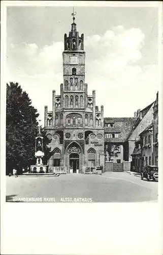 Brandenburg Havel Rathaus Altst. Kat. Brandenburg