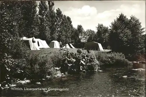 Wittlich Lieserpartie Campingplatz Kat. Wittlich