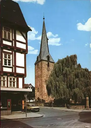 Melsungen Fulda Stadtkirche / Melsungen /Schwalm-Eder-Kreis LKR