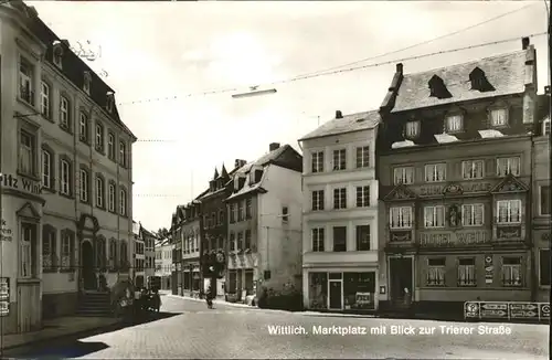 Wittlich Marktplatz Trierer Str. Kat. Wittlich