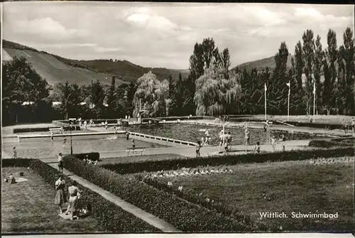 Wittlich Schwimmbad Freibad Kat. Wittlich