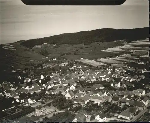 Bischoffingen Fliegeraufnahme Kat. Vogtsburg im Kaiserstuhl