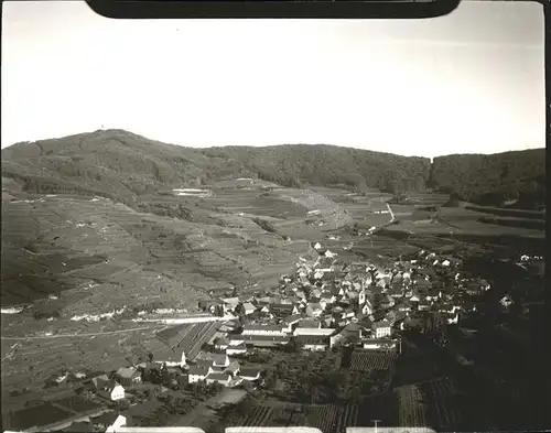 Bickensohl Fliegeraufnahme Kat. Vogtsburg im Kaiserstuhl