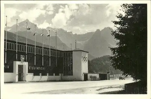 Garmisch Partenkirchen Olympia Eisstadion Kat. Garmisch Partenkirchen