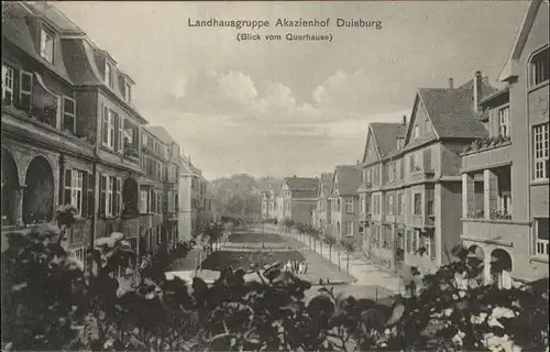 Duisburg Ruhr Landhausgruppe Akazienhof / Duisburg /Duisburg Stadtkreis