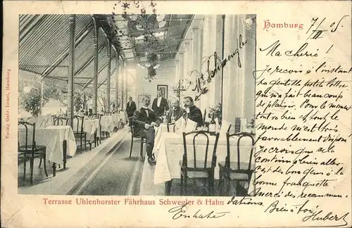 Hamburg Uhlenhorster Faehrhaus Kat. Hamburg