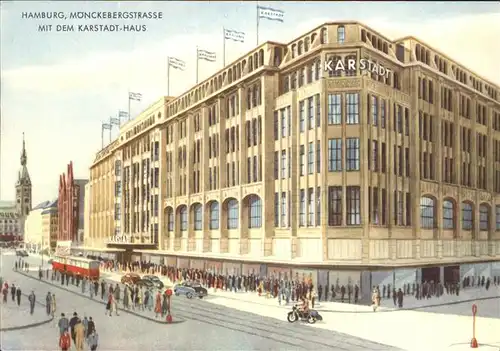 Hamburg Karstadt Haus Muenckebergstrasse Kat. Hamburg