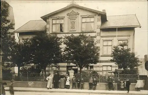 Hamburg Villa Vierlaenderstrasse Gruppenfoto Kat. Hamburg