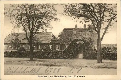 Fuhlsbuettel Landhaus zur Heimbuche Kat. Hamburg