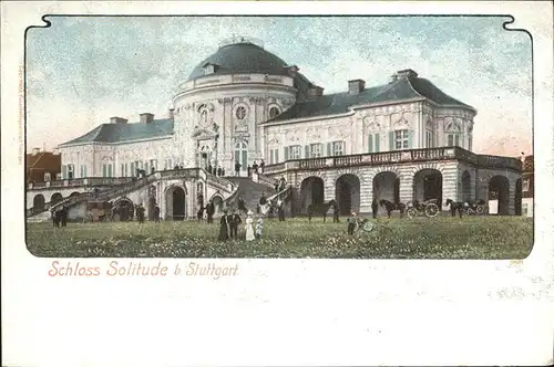 Stuttgart Schloss Solitude Kat. Stuttgart